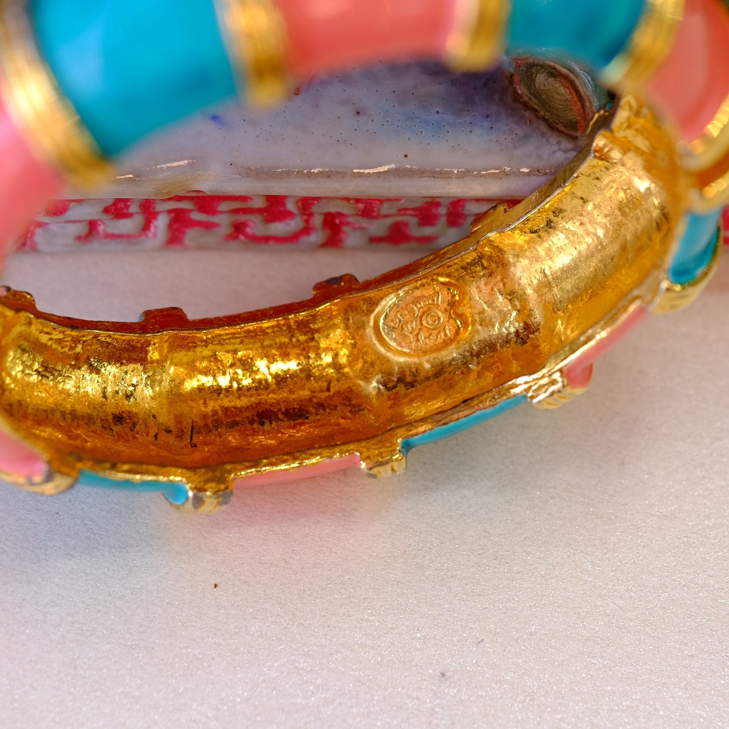 Original by Robert Enamel Cuff 1960s