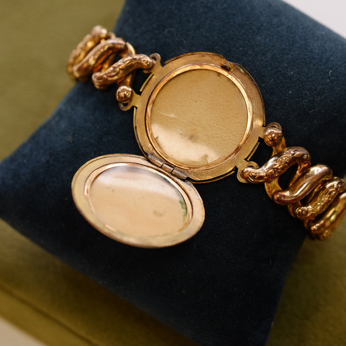 Moon Locket Bracelet