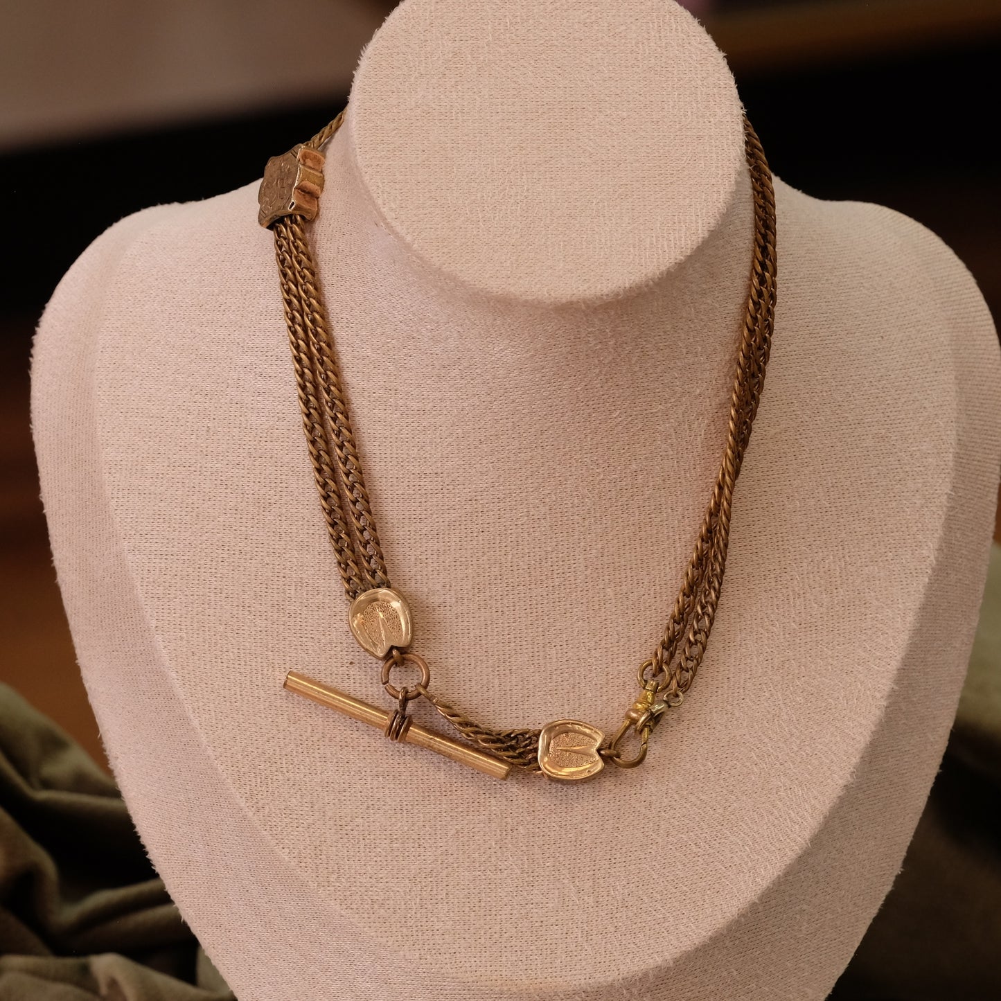Victorian Gold Filled Slider Chain