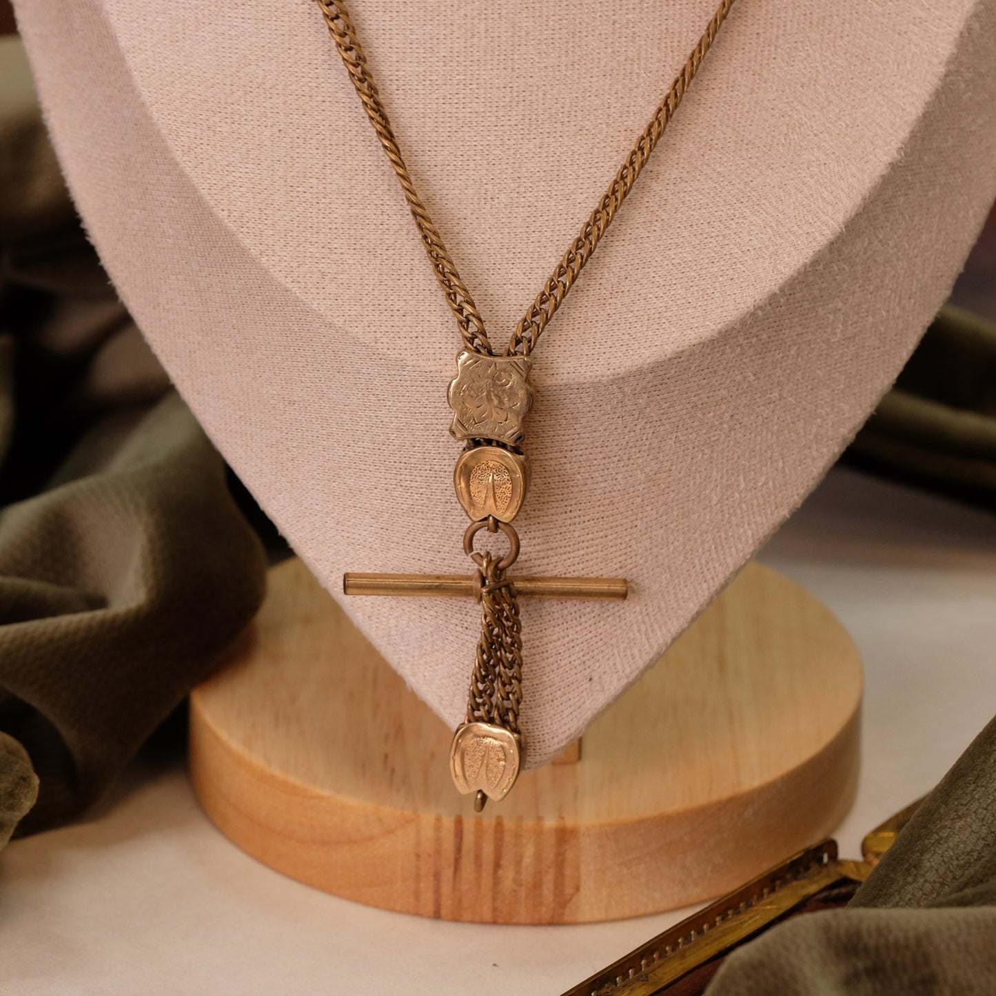 Victorian Gold Filled Slider Chain