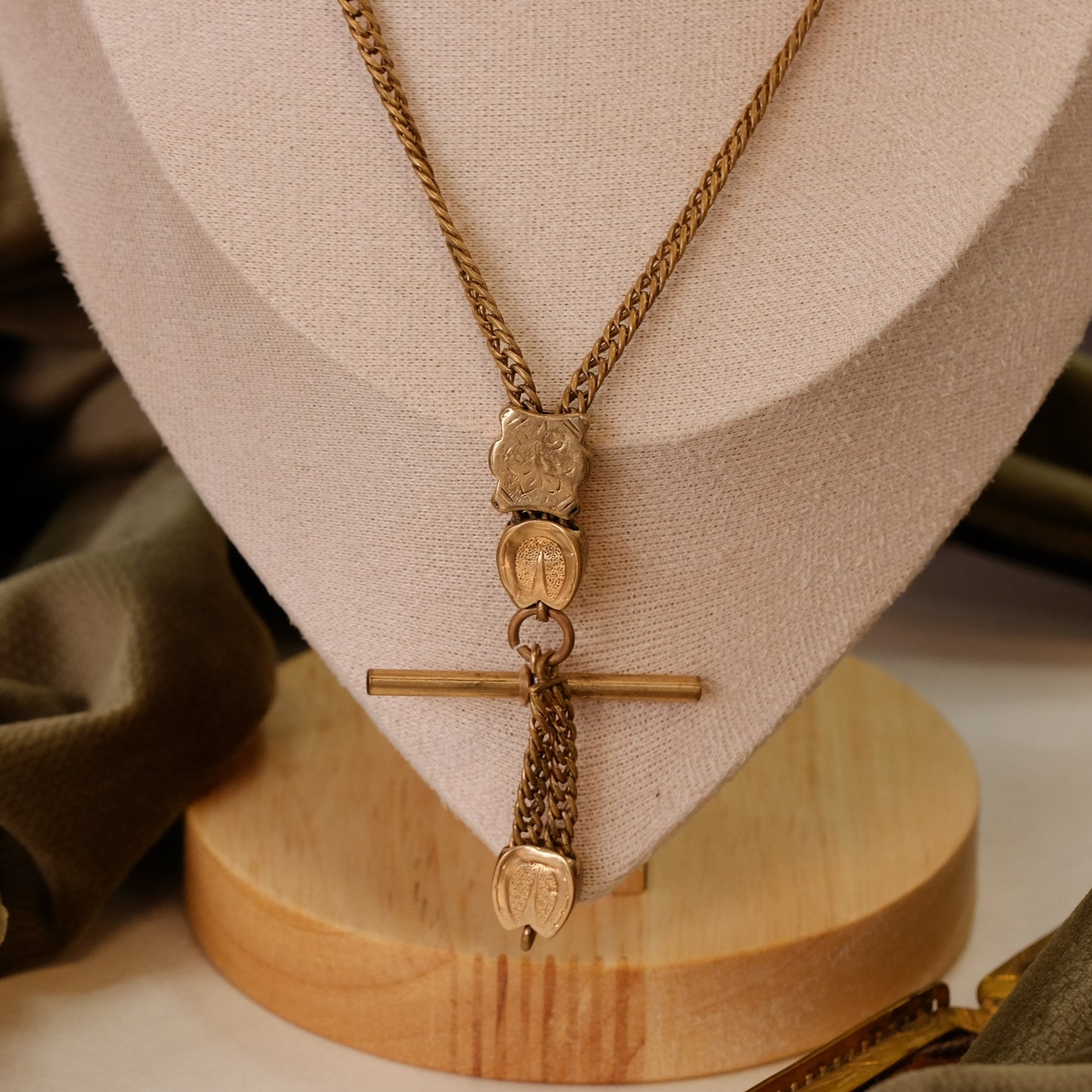Victorian Gold Filled Slider Chain