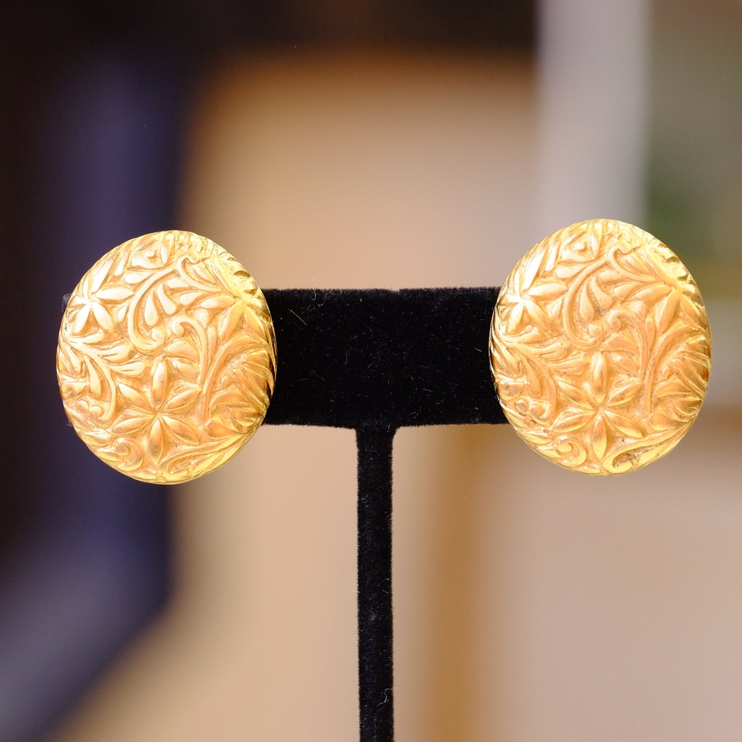 Vintage Ornate Earrings