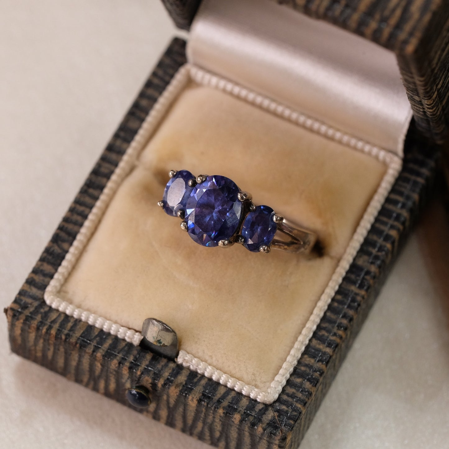 Sterling Silver Tanzanite Ring