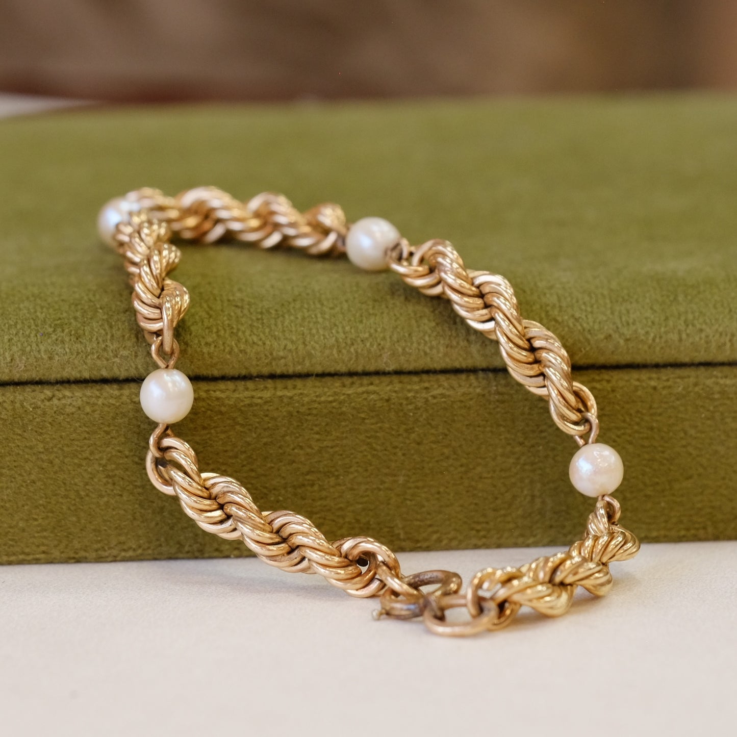 Gold Filled Twisted Bracelet