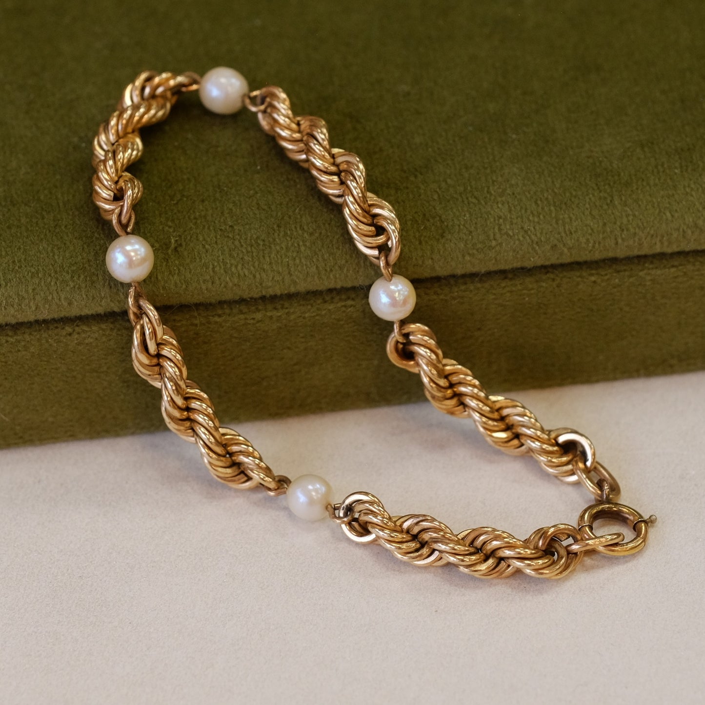 Gold Filled Twisted Bracelet