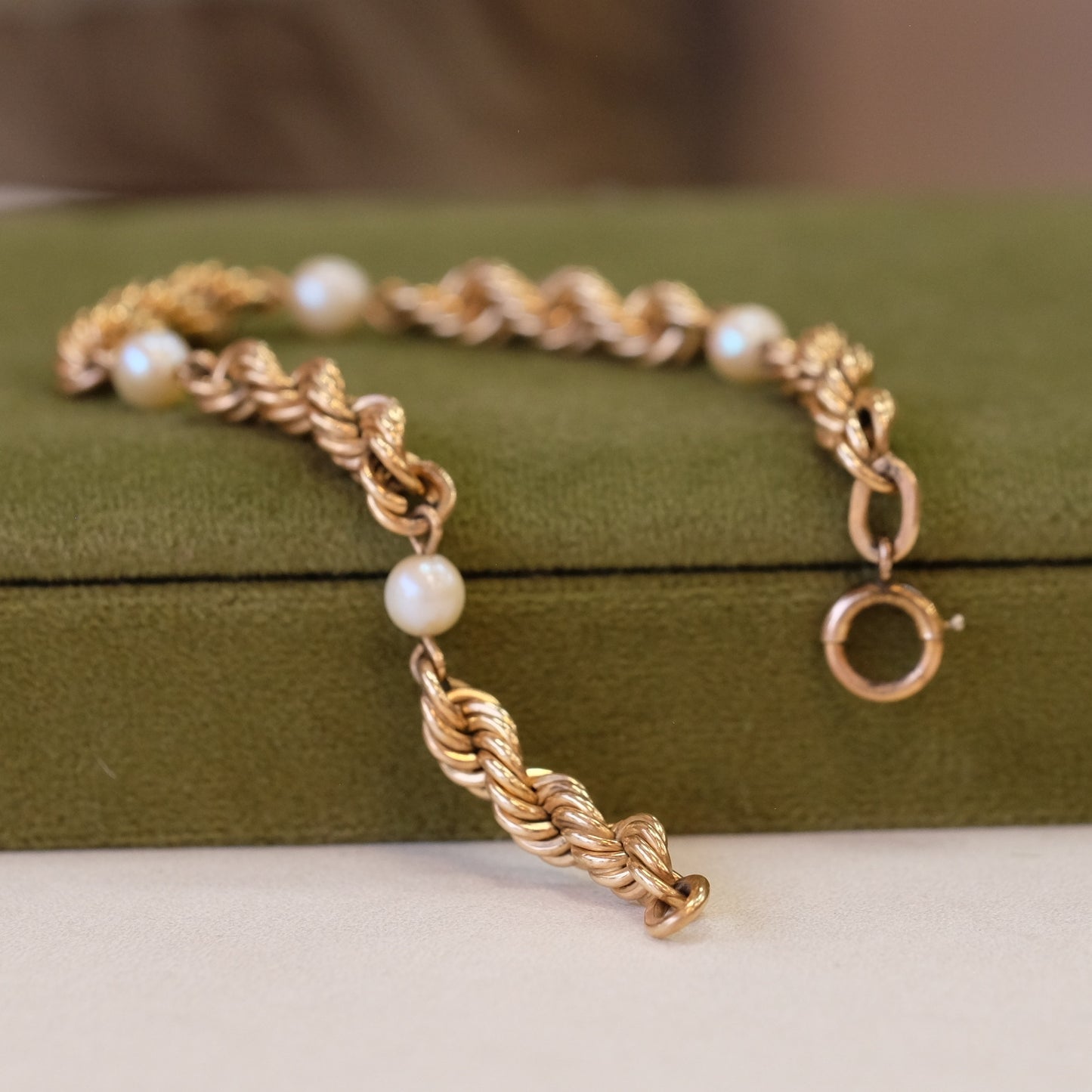 Gold Filled Twisted Bracelet