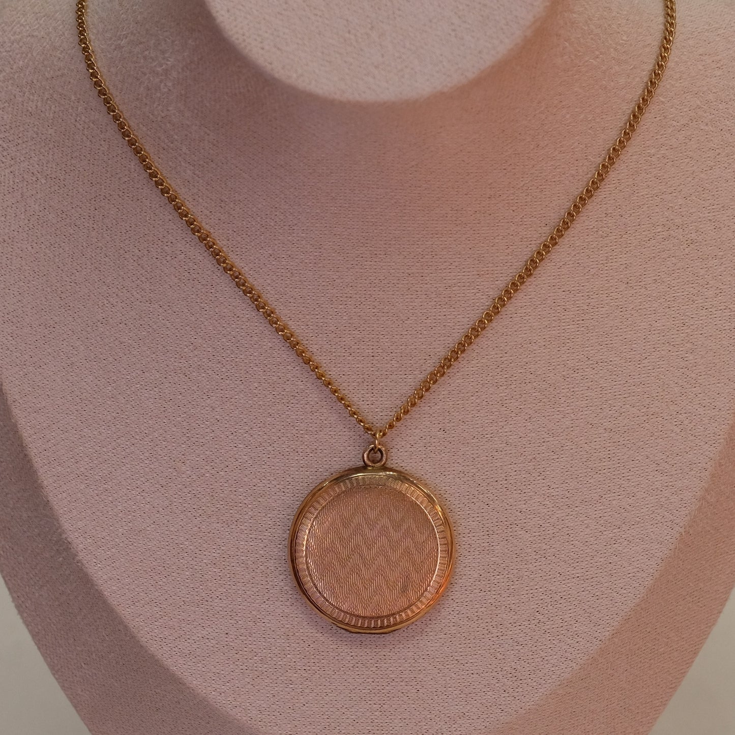Victorian Gold Filled Round Locket