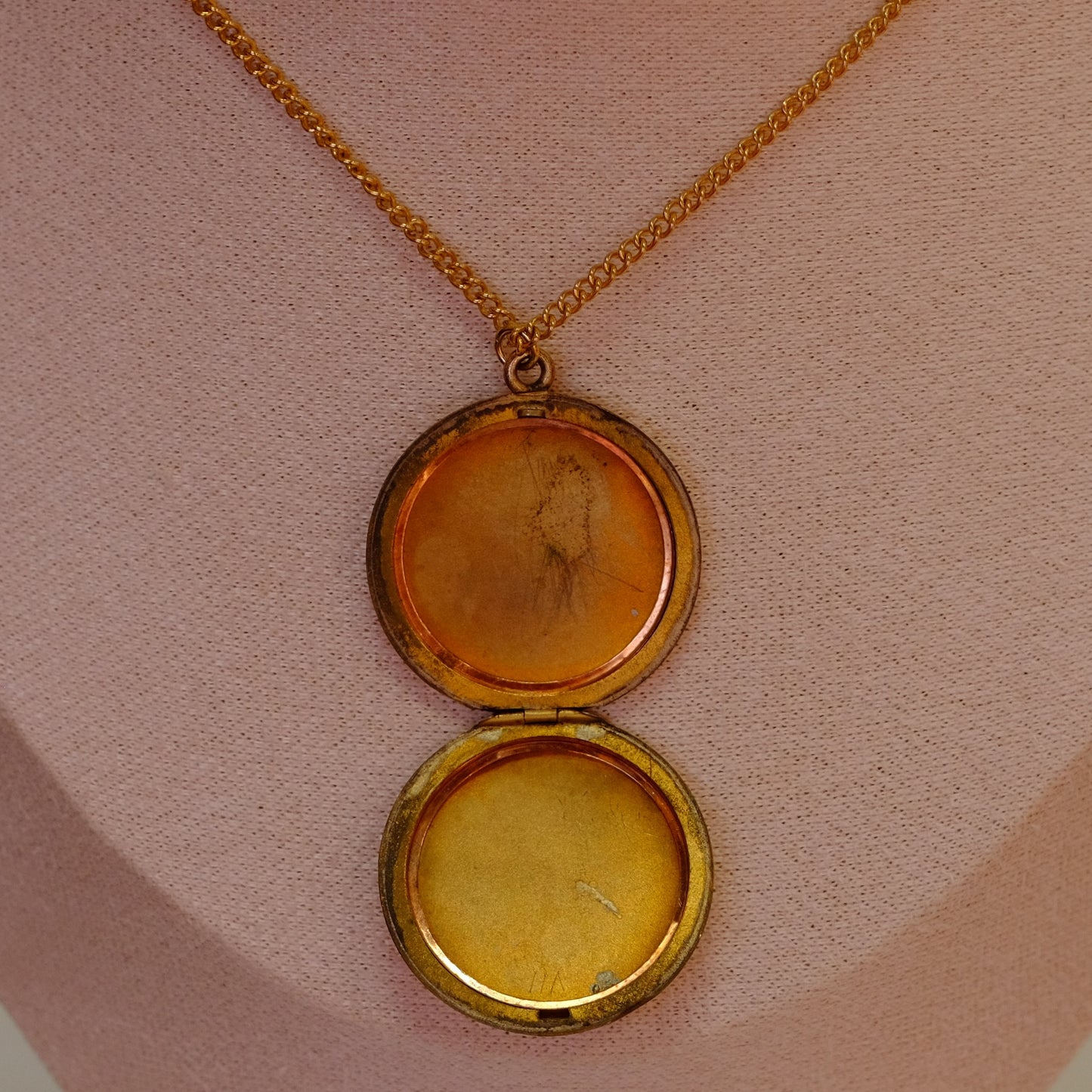 Victorian Gold Filled Round Locket