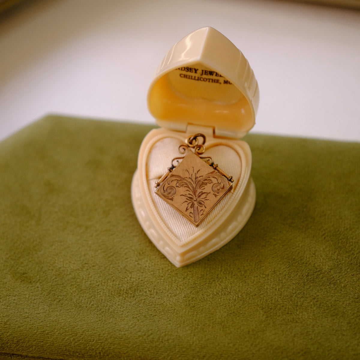 Gold Filled Square Locket