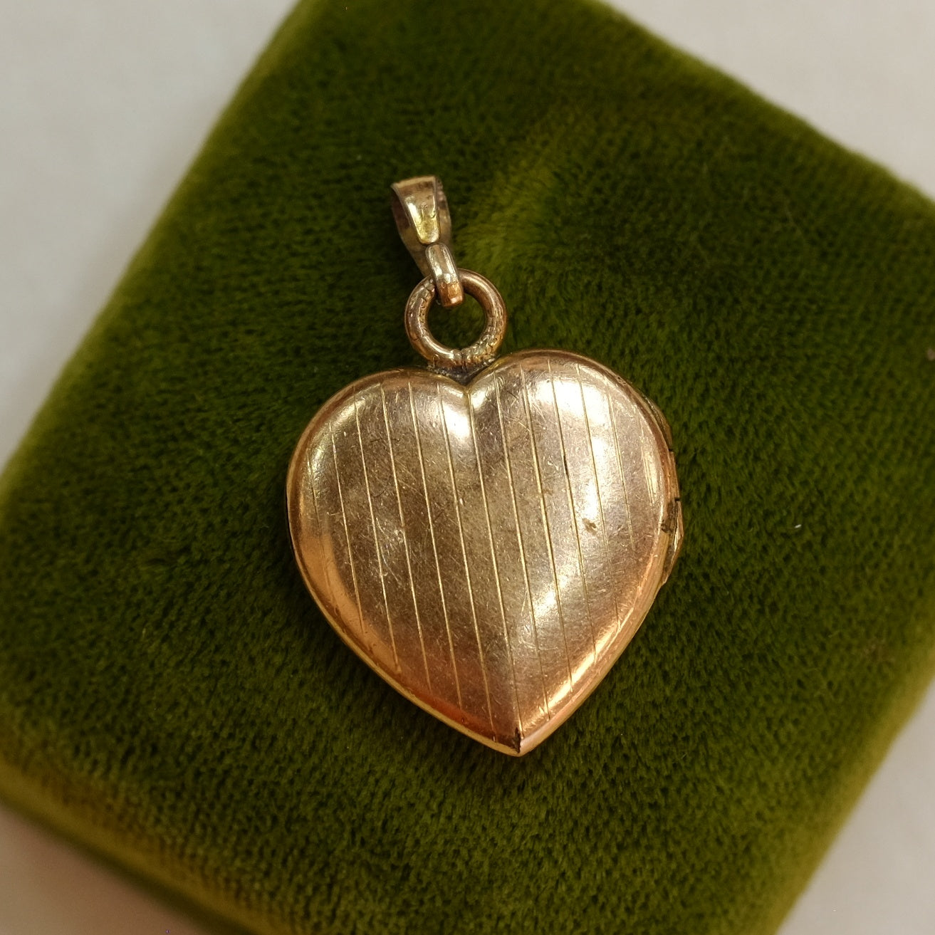 Victorian Gold Filled Heart Locket