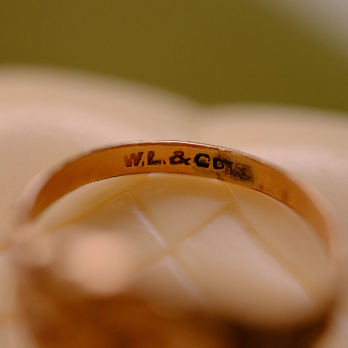 Signet Gold Filled Ring