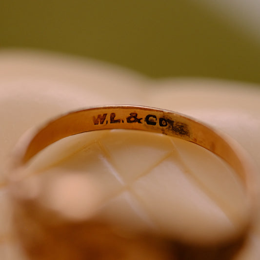 Signet Gold Filled Ring