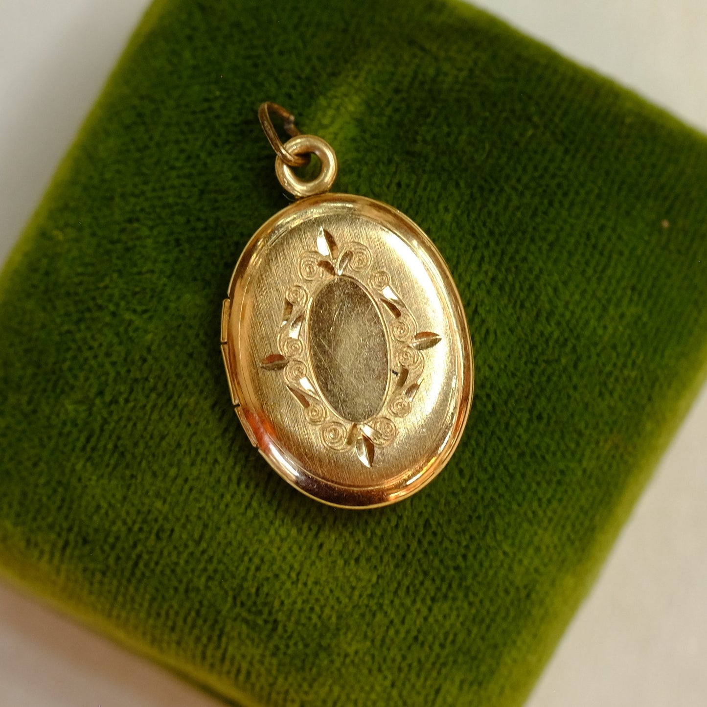 Victorian Gold Filled Oval Locket