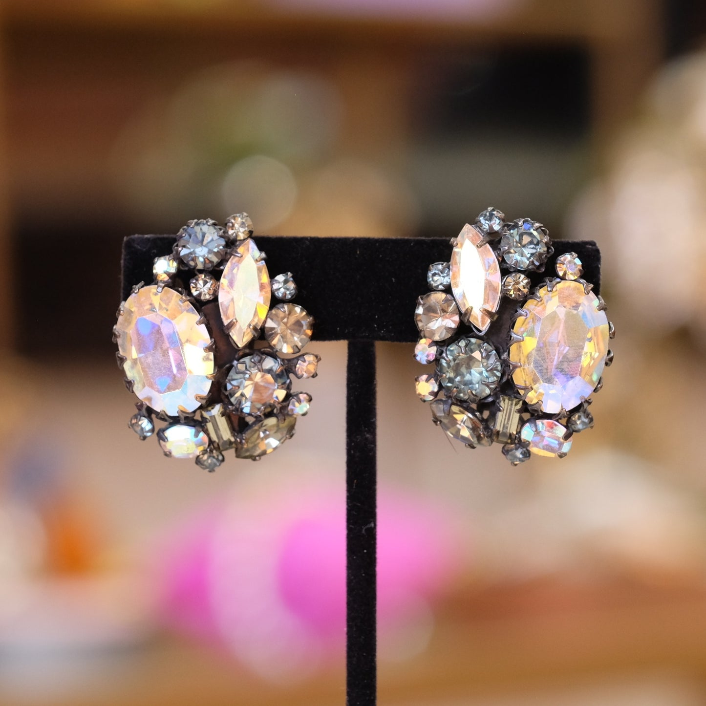Vintage Schreiner Earrings 1960s