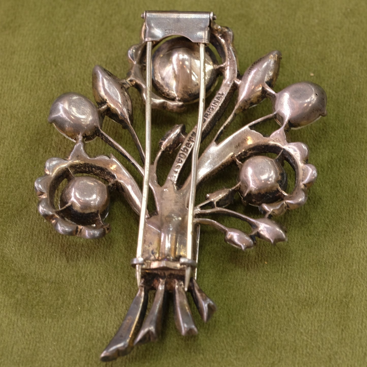 Eisenberg Original Sterling Fur Clip