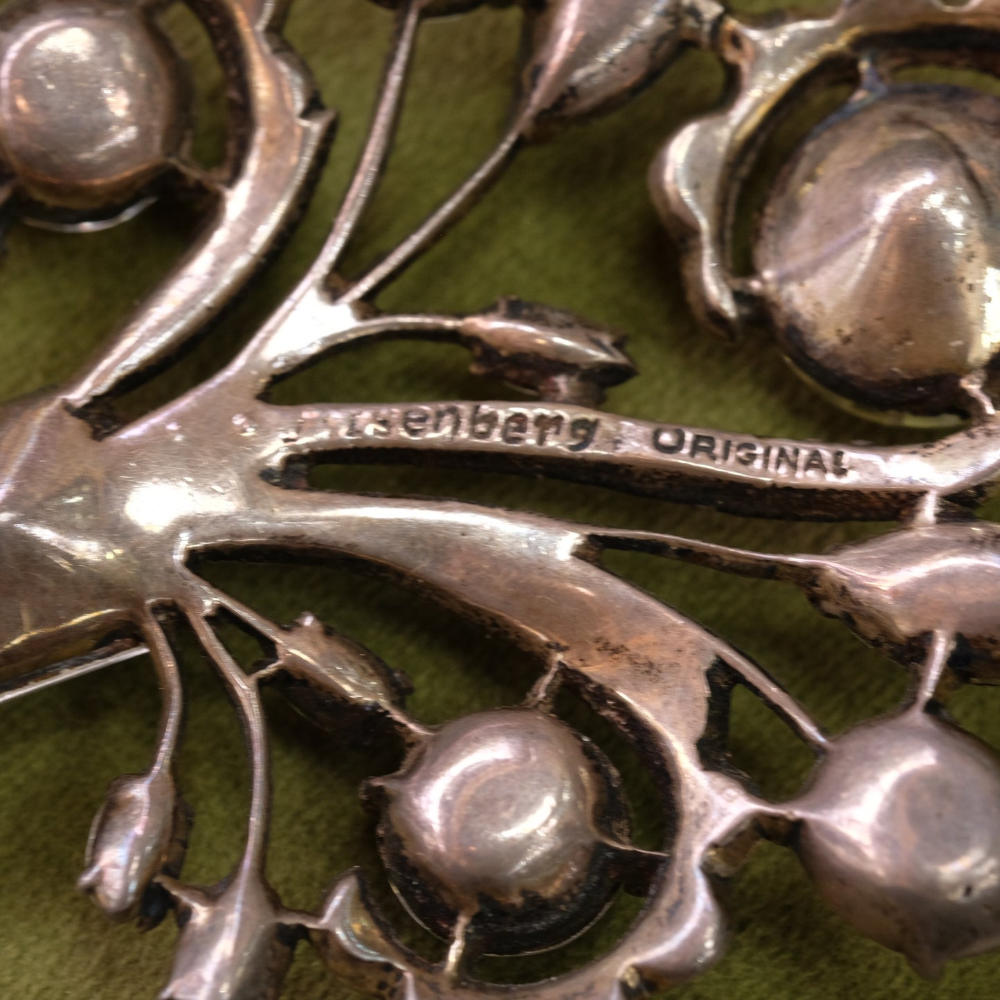 Eisenberg Original Sterling Fur Clip