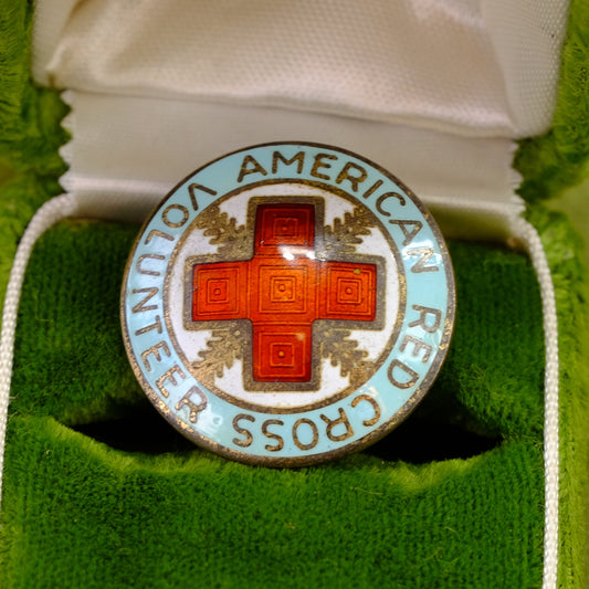 WWII Sterling Red Cross Pin