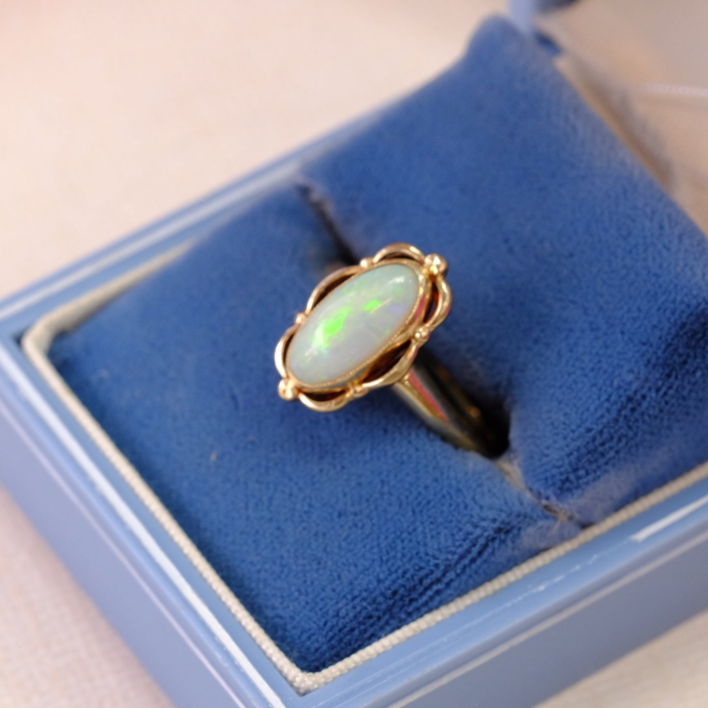10K Gold Victorian Opal Ring
