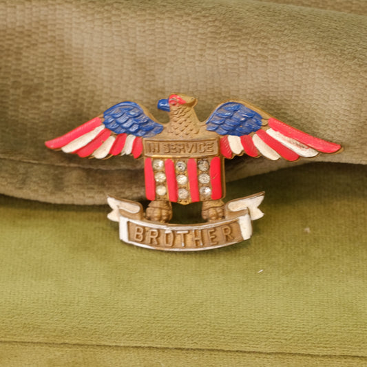 WWII "Brother in Service" Pin