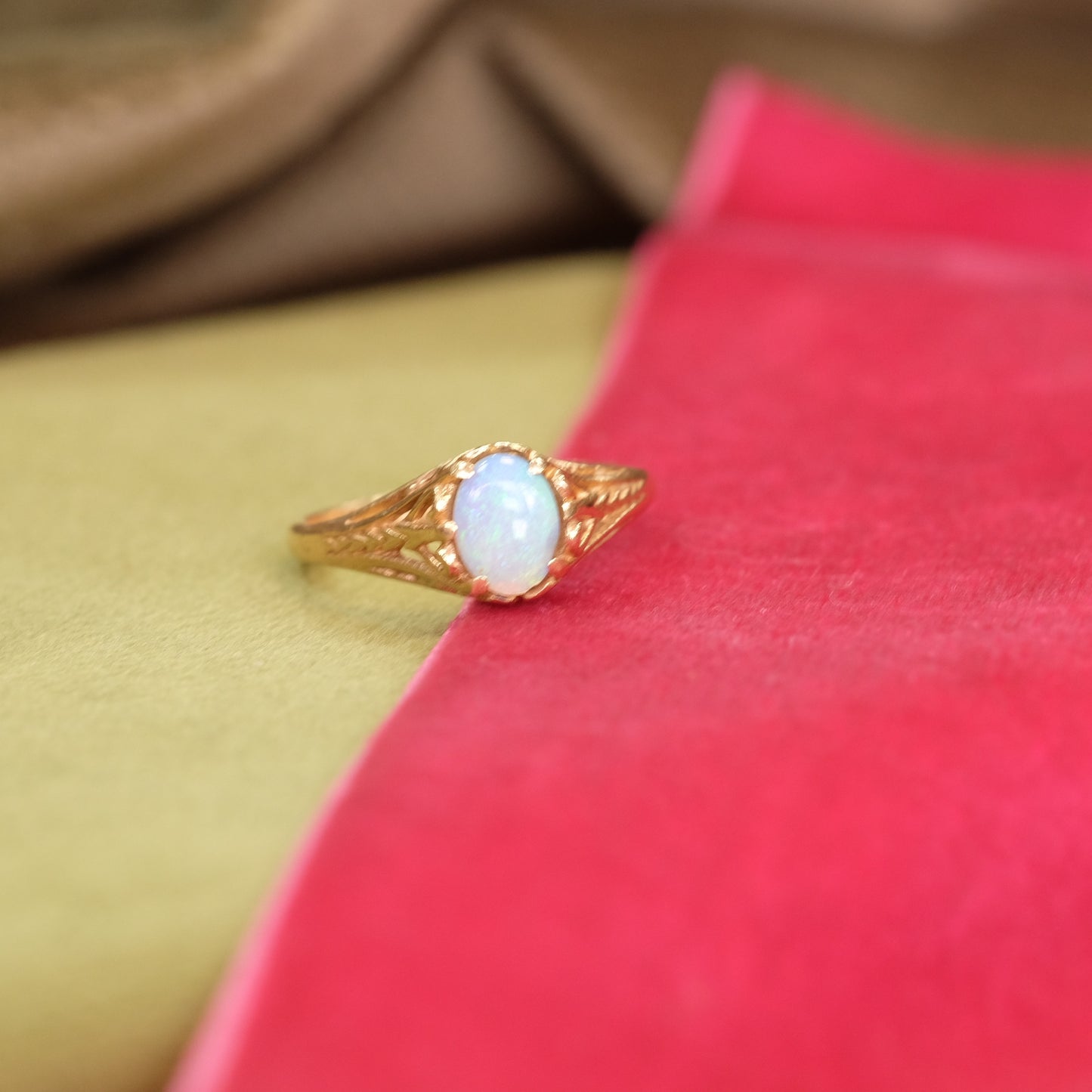 Kabana Opal and 14k Gold Ring
