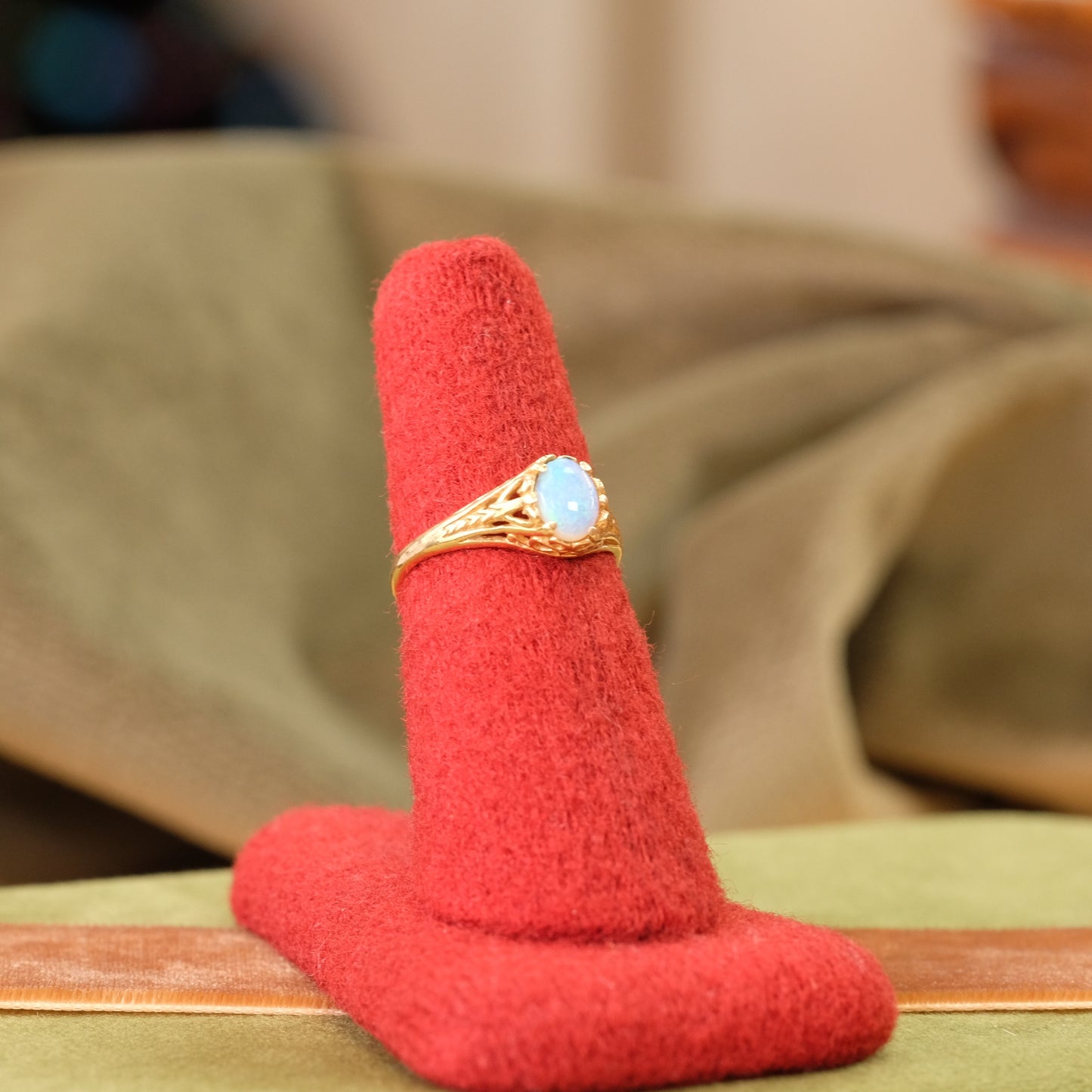 Kabana Opal and 14k Gold Ring