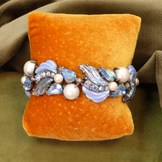 Elsa Schiaparelli Aurora Borealis bracelet 1950s