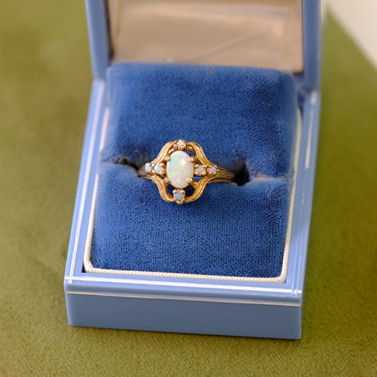 10k Opal Ring