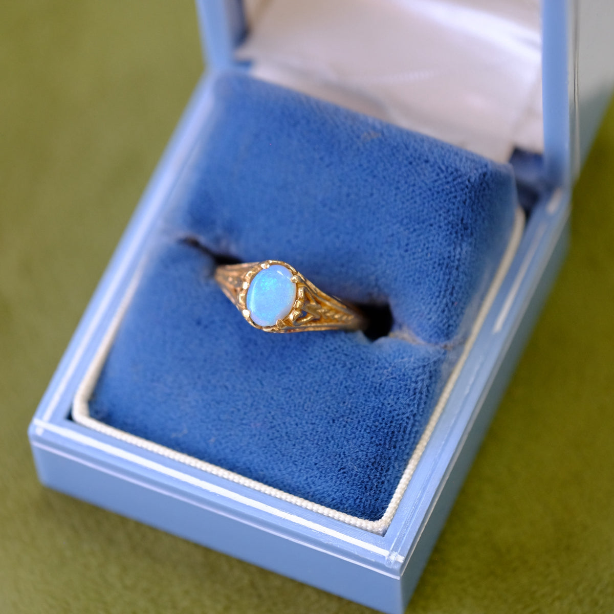Kabana Opal and 14k Gold Ring