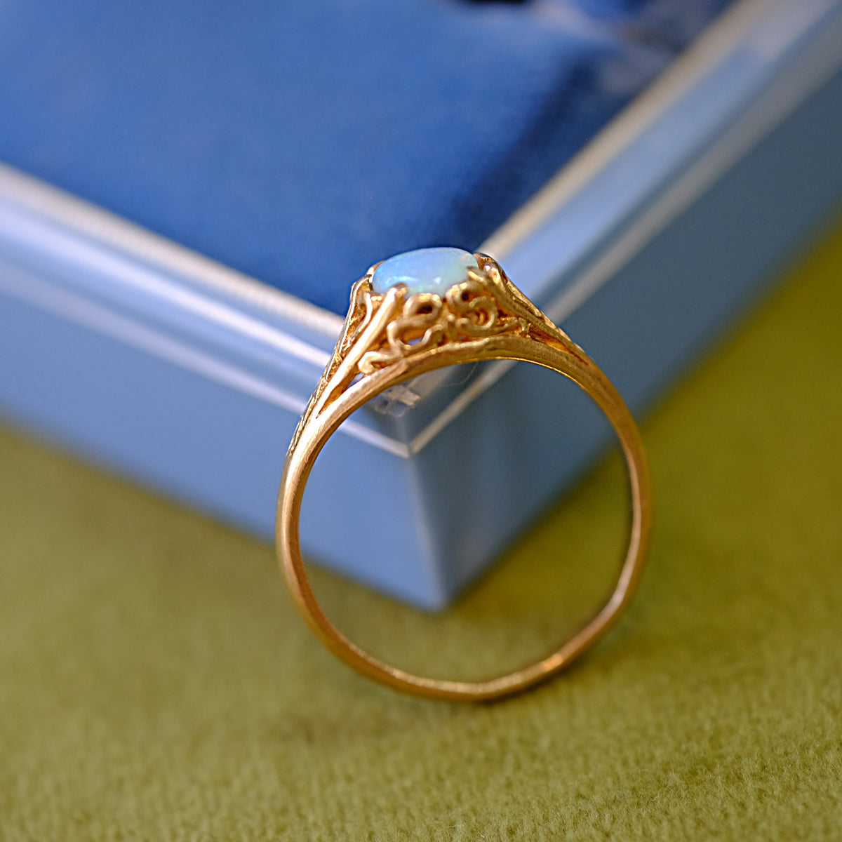 Kabana Opal and 14k Gold Ring