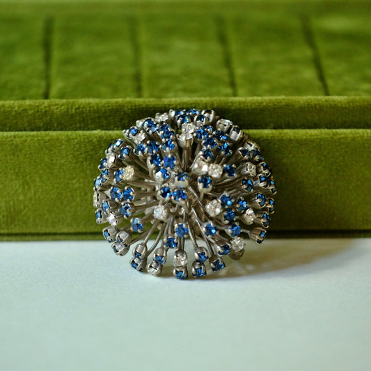 Vintage Dandelion Brooch 1960s