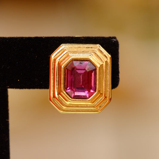 Vintage Christian Dior Clip-On Earrings 1990's