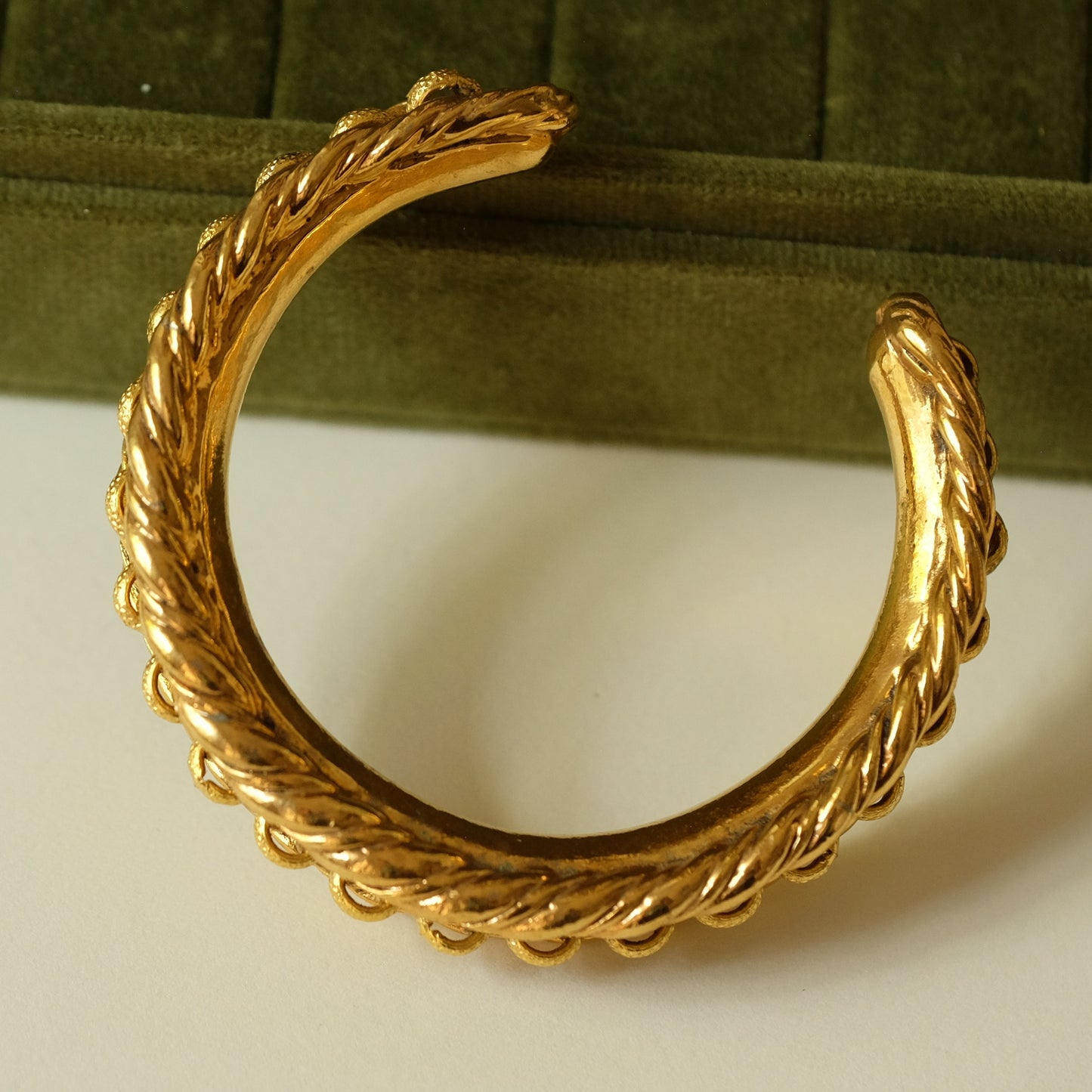Vintage Cuff Multi Chain Bracelet 1980s
