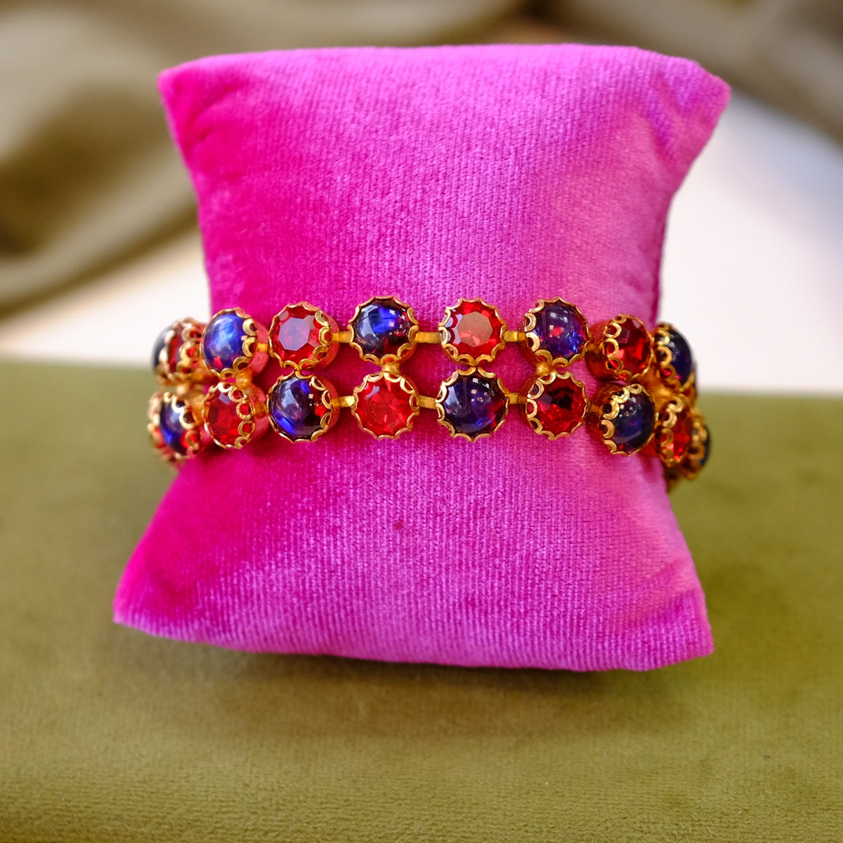 Vintage Kramer New York Berry Bracelet 1950’s