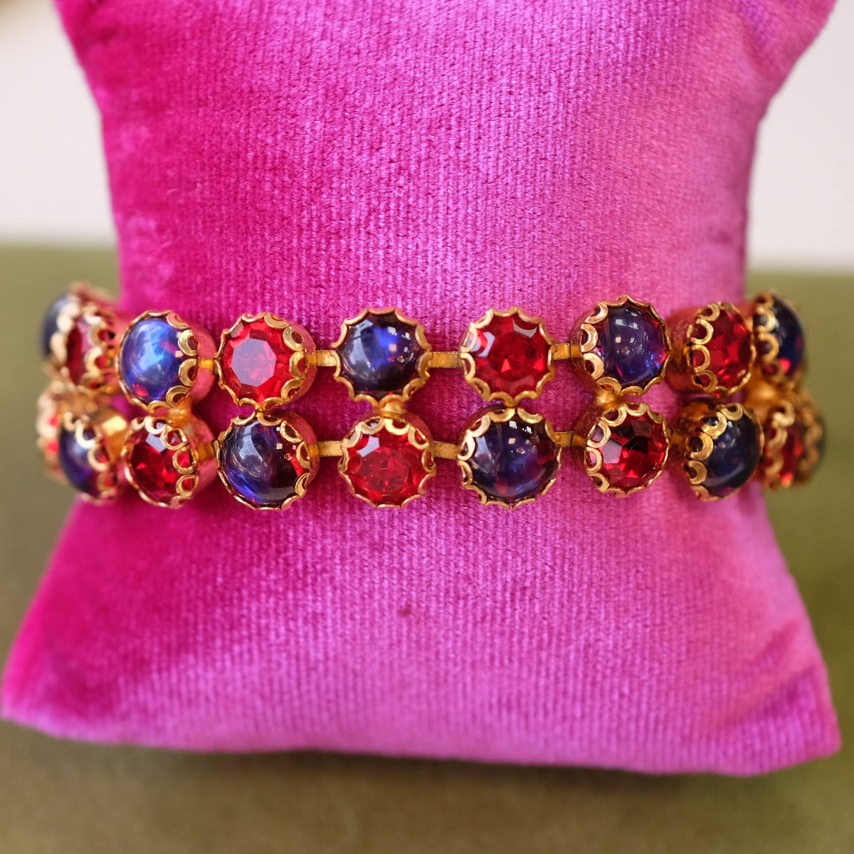 Vintage Kramer New York Berry Bracelet 1950’s