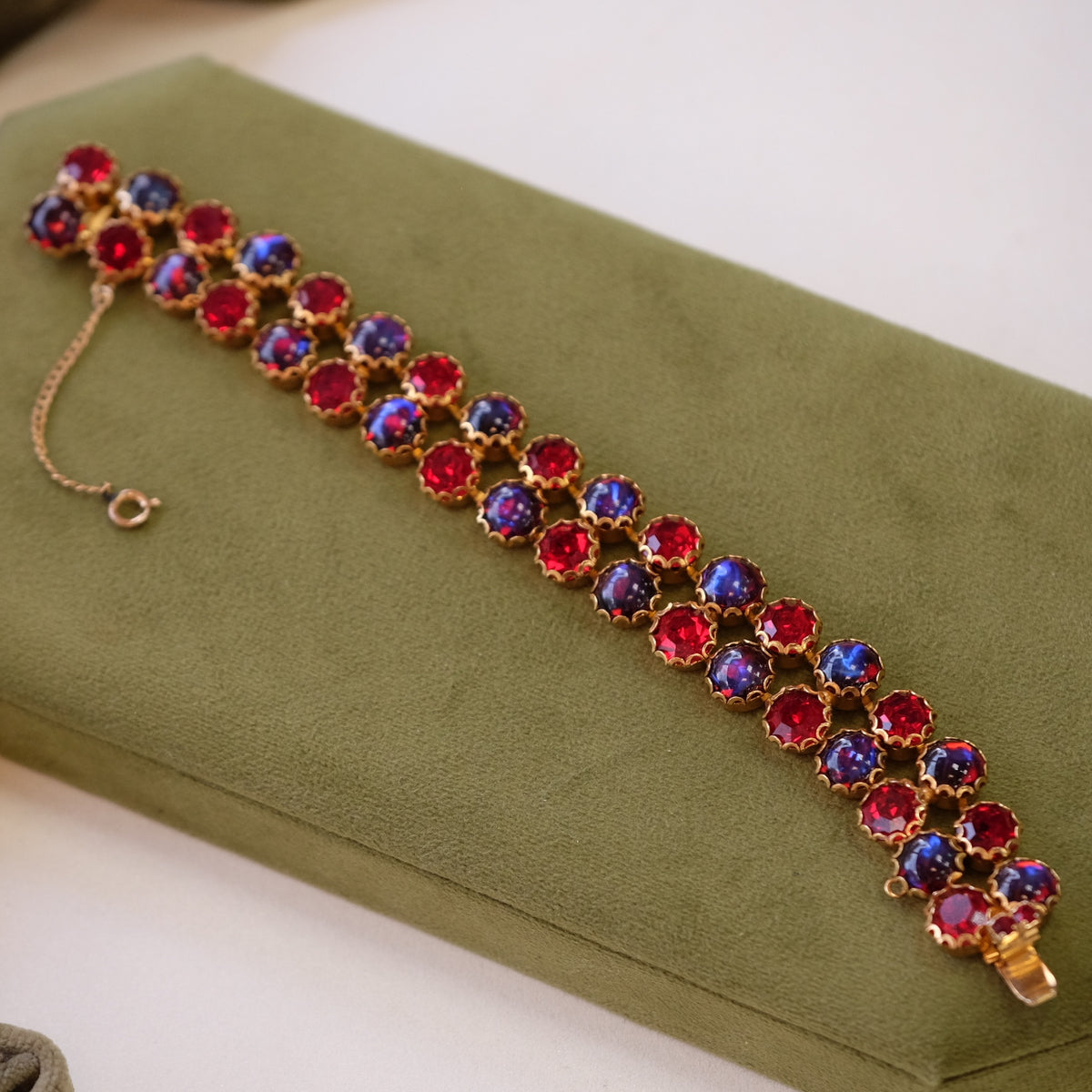 Vintage Kramer New York Berry Bracelet 1950’s