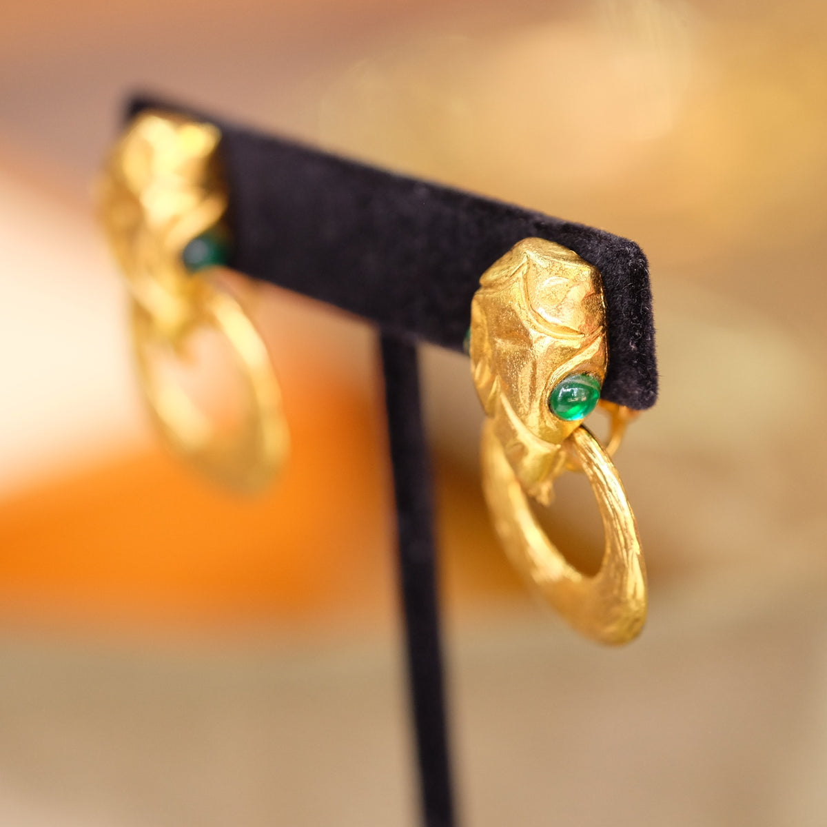 Richelieu Snake brooch and earrings set