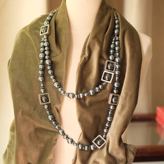 MaxMara Weekend Faux Pearl Necklace 2000s