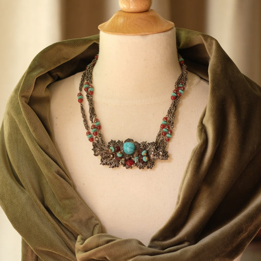 Early Miriam Haskell Necklace by Frank Hess 1930s