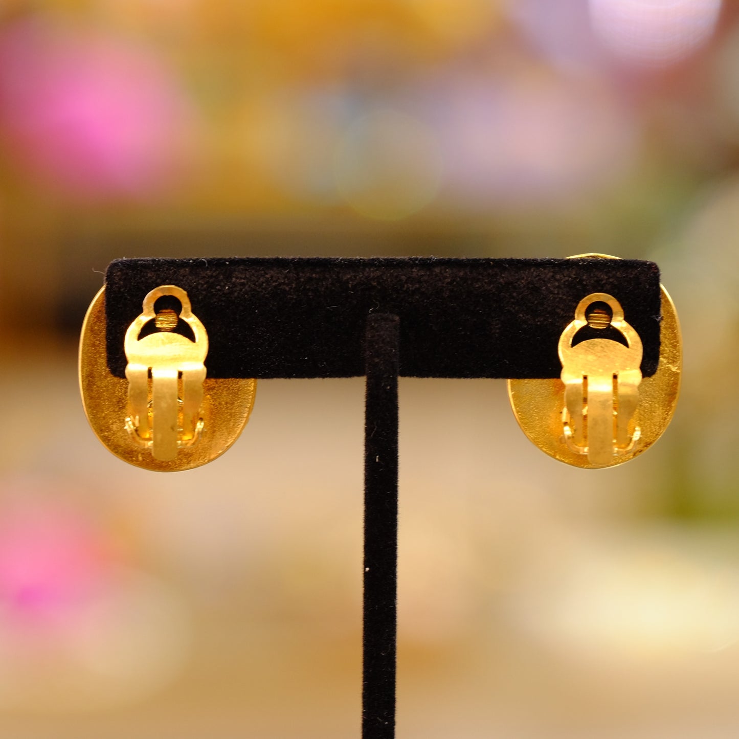 Vintage Balmain Scarab Earrings