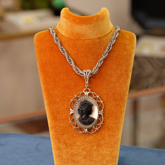 Cameo Whiting + Davis Necklace