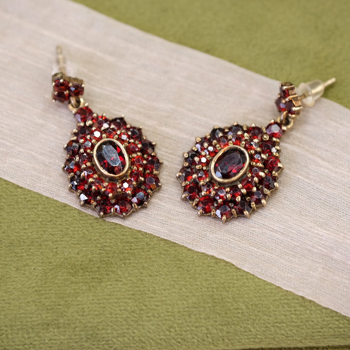 Garnet Earrings