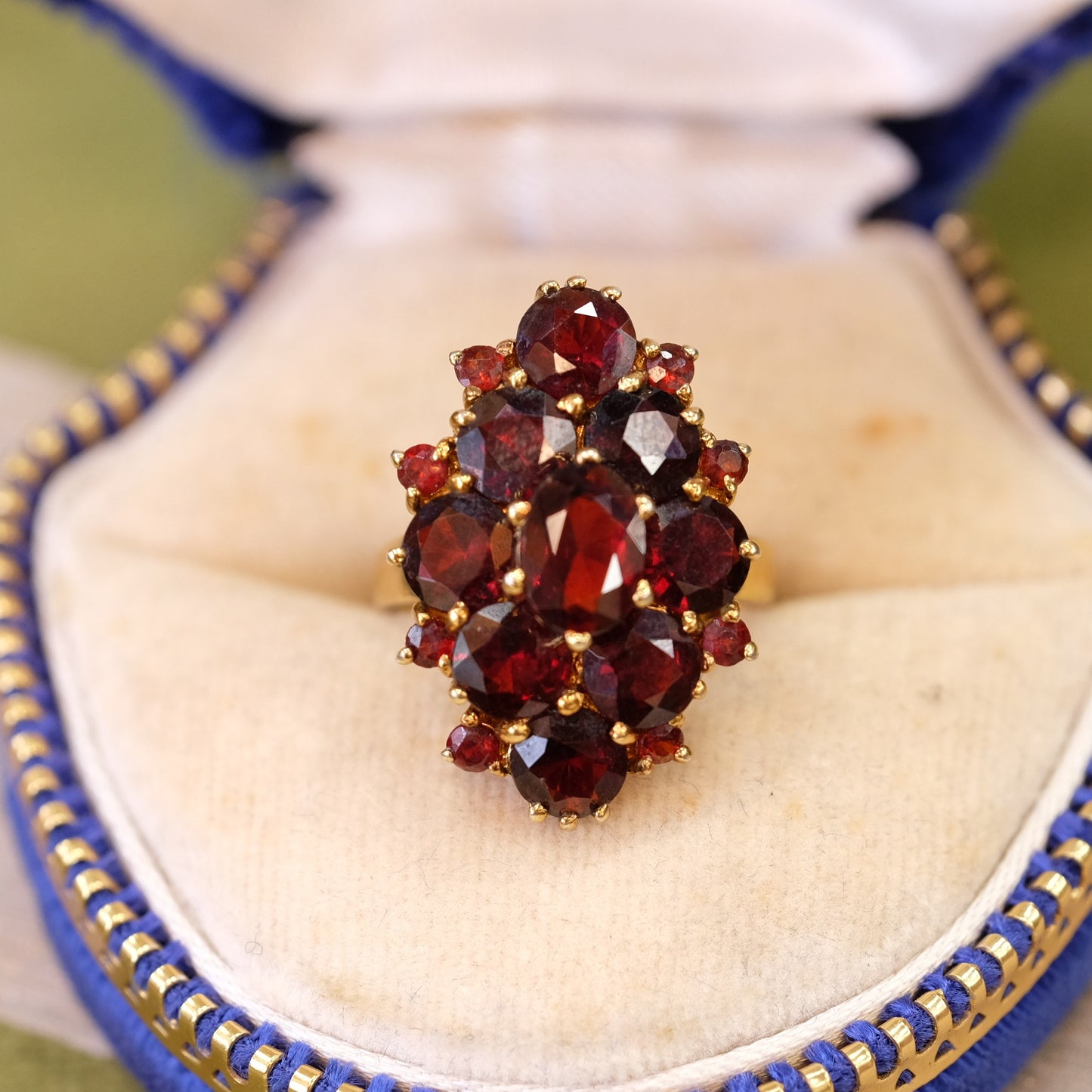 14k Garnet Ring