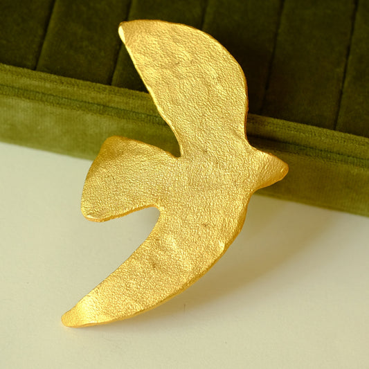 Cecile Jeanne Paris Dove Brooch