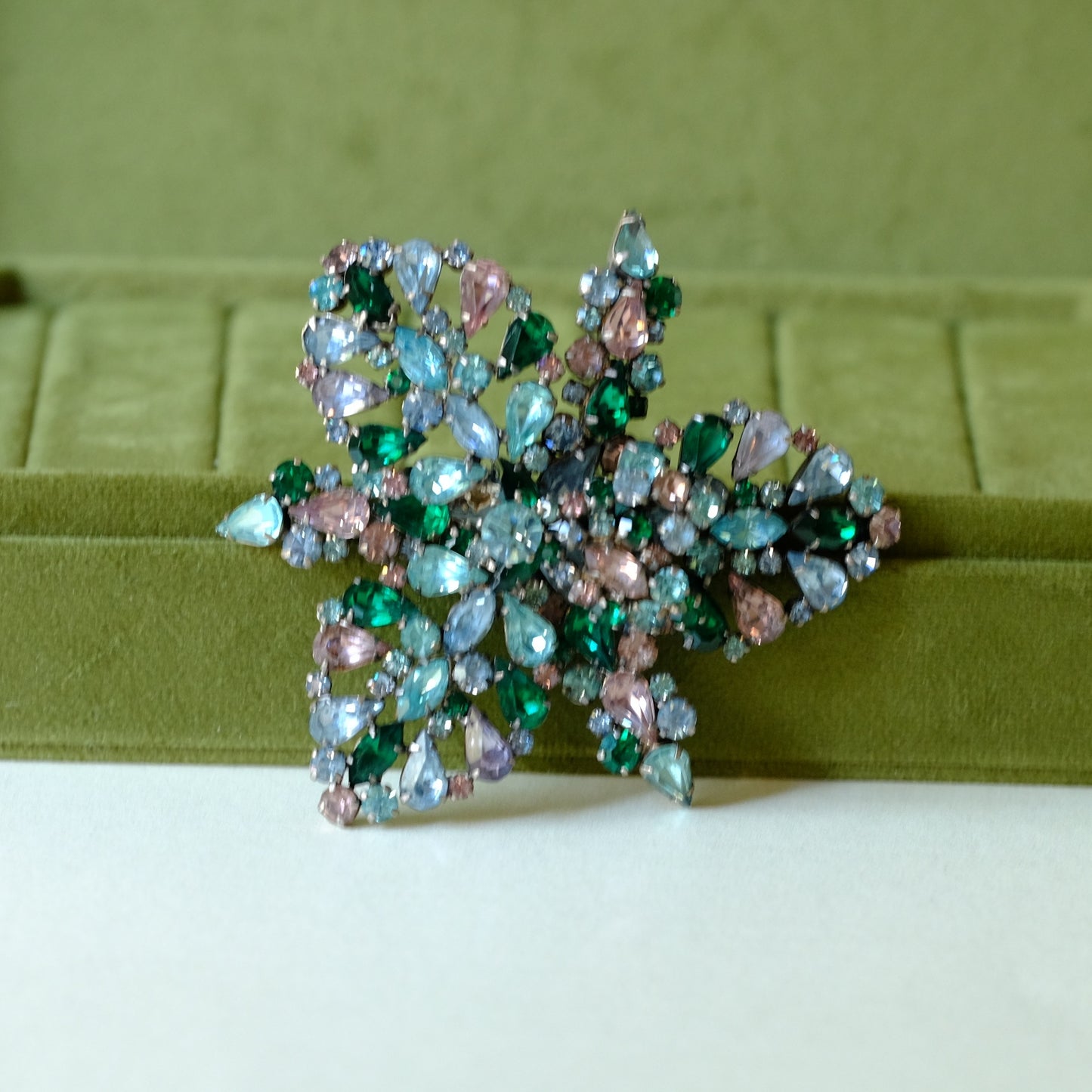 Vintage Austria Iris Brooch 1950s