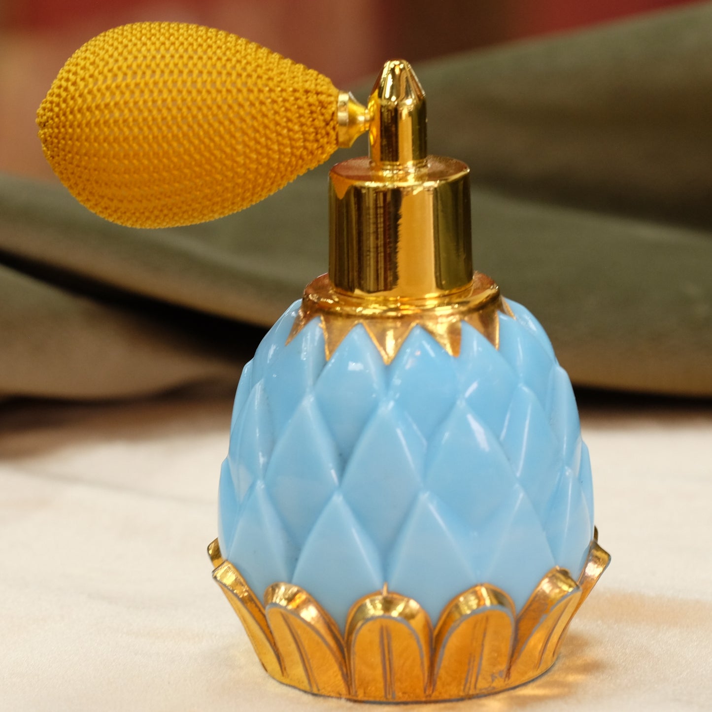 Blue Perfume Bottle