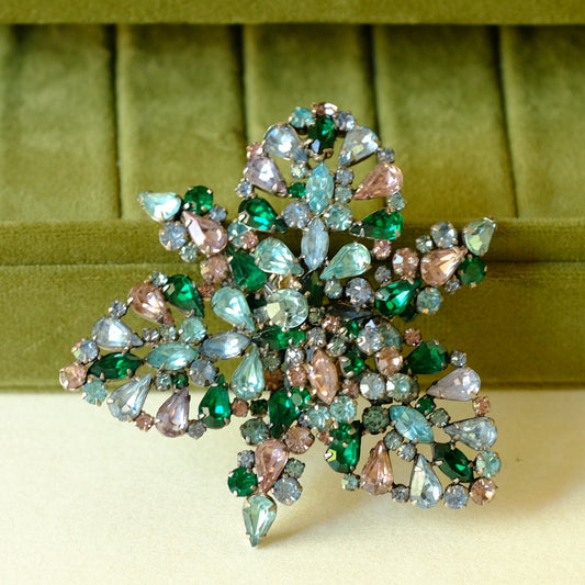 Vintage Austria Iris Brooch 1950s