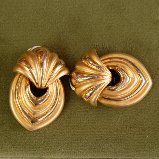 1980s Statement Earrings