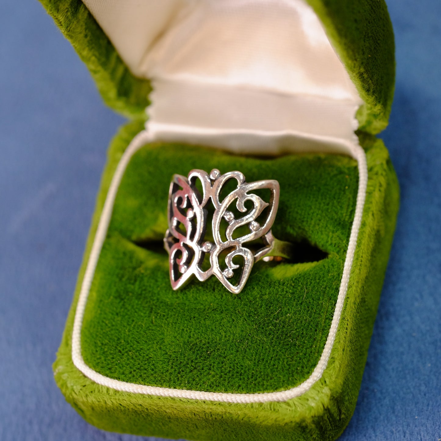 James Avery Sterling Silver Retired Butterfly Ring