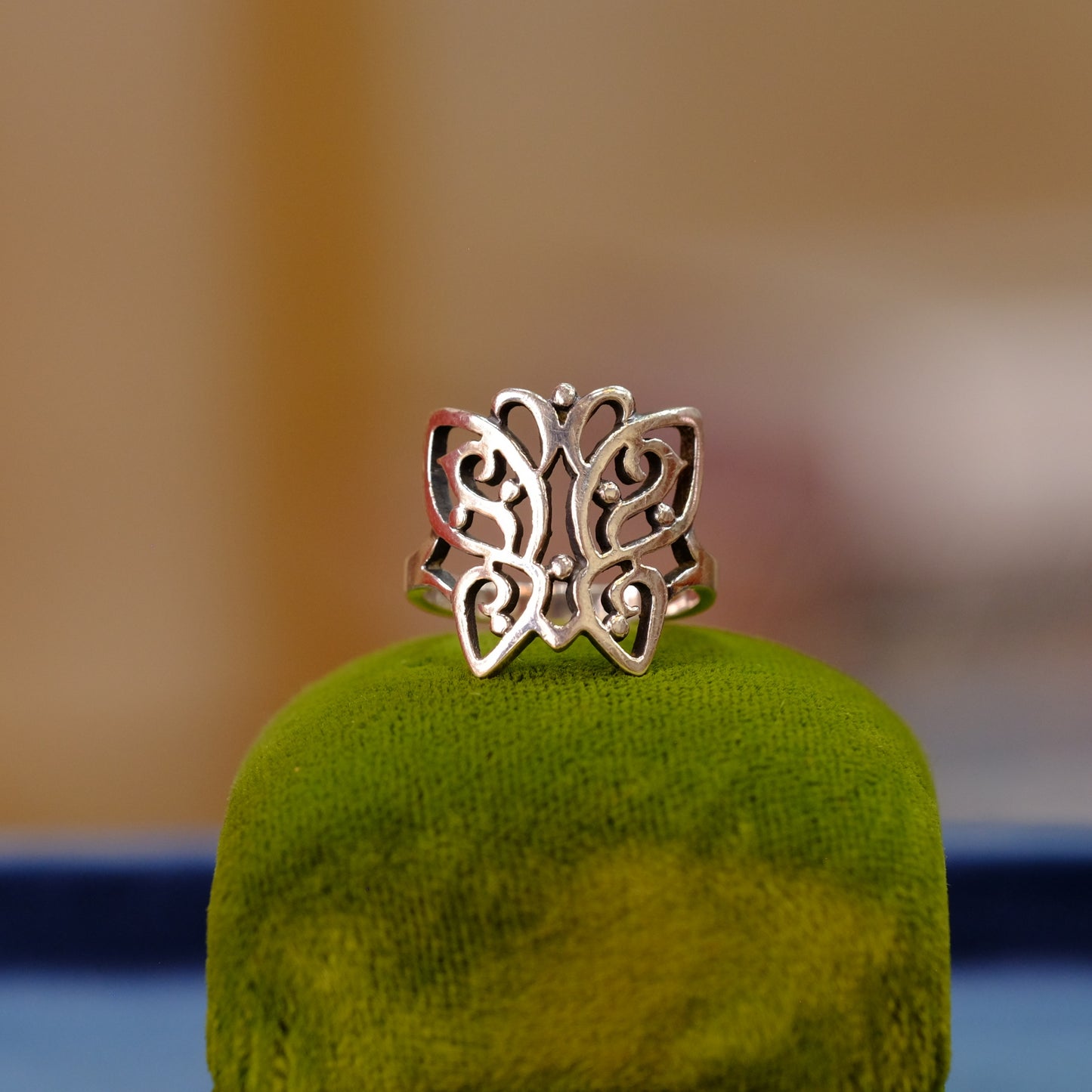James Avery Sterling Silver Retired Butterfly Ring