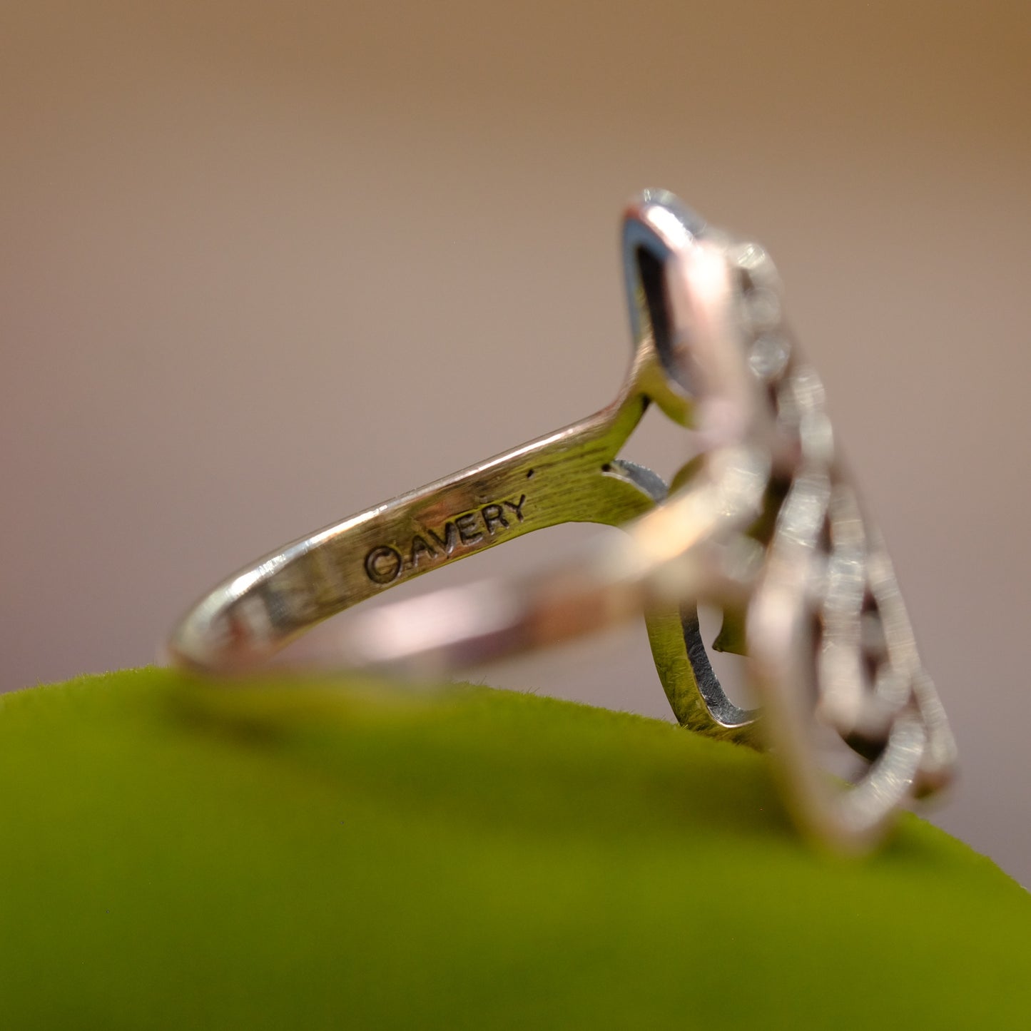 James Avery Sterling Silver Retired Butterfly Ring